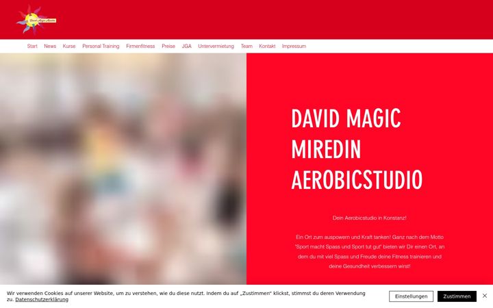 Screenshot of davidmagicmiredin.de