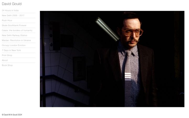 Screenshot of davidmagould.com