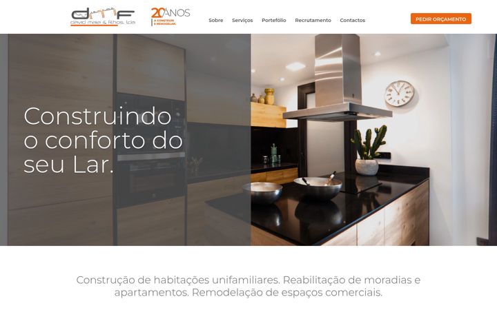 Screenshot of davidmaiaefilhos.pt