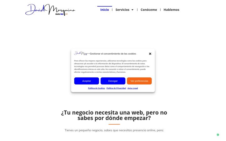 Screenshot of davidmarquina.net