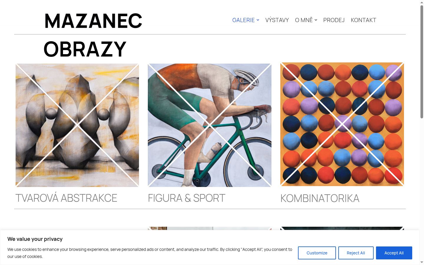 Snímek obrazovky baneru souhlasu zobrazeného před jakoukoli interakcí