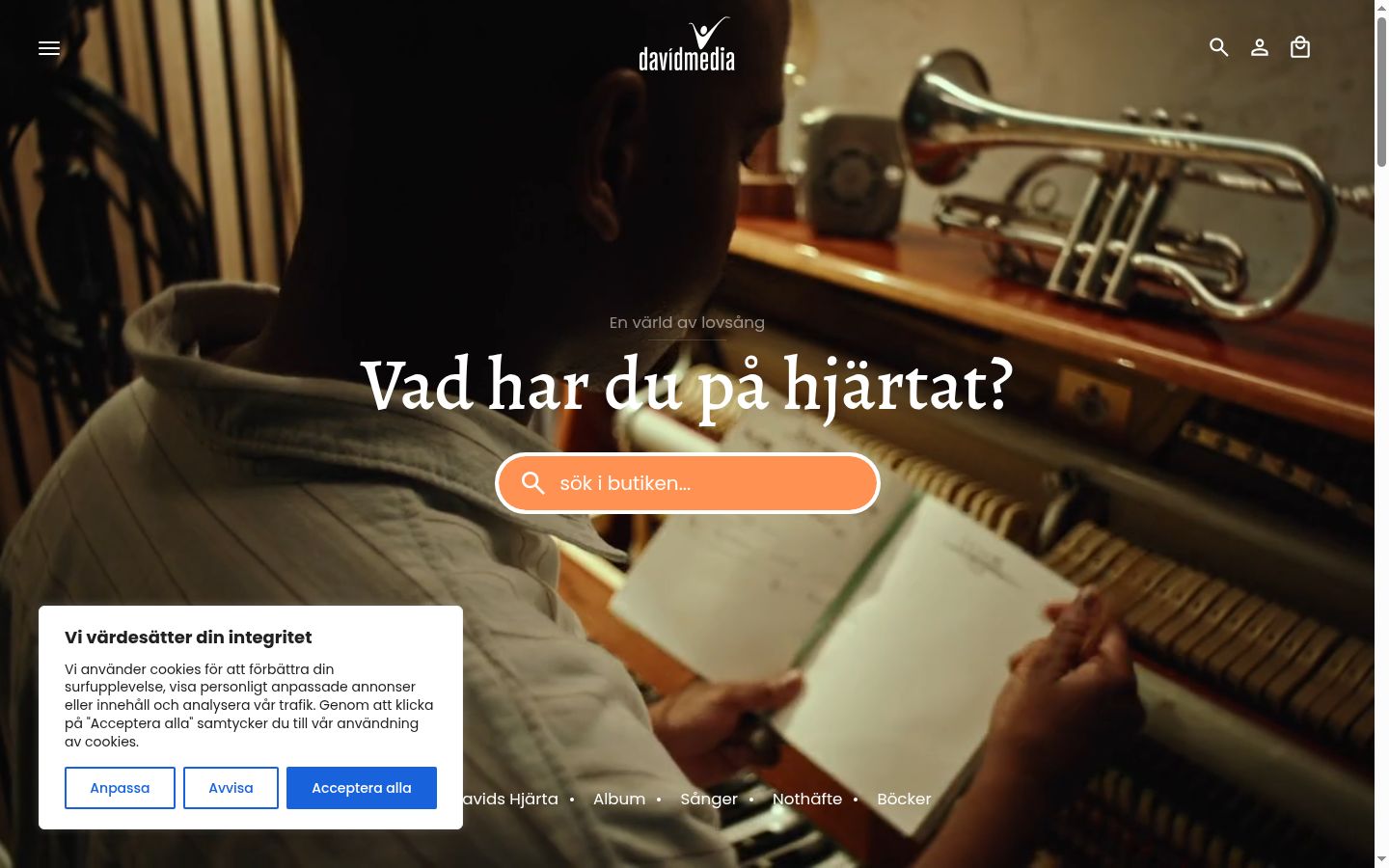 Screenshot tal-banner tal-kunsens muri qabel kwalunkwe interazzjoni