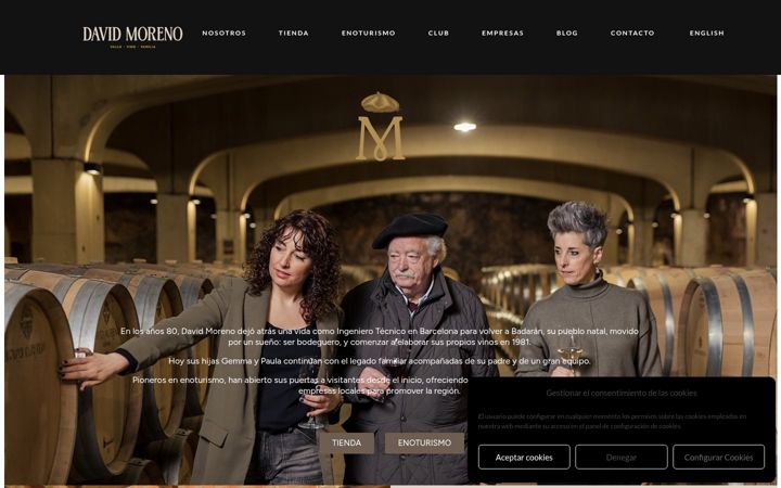 Screenshot of davidmoreno.es