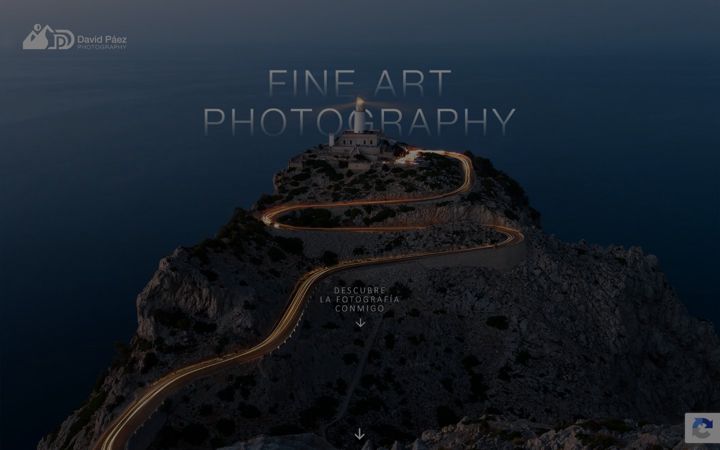 Screenshot of davidpaezphoto.com