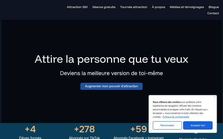 Screenshot of davidpare.com