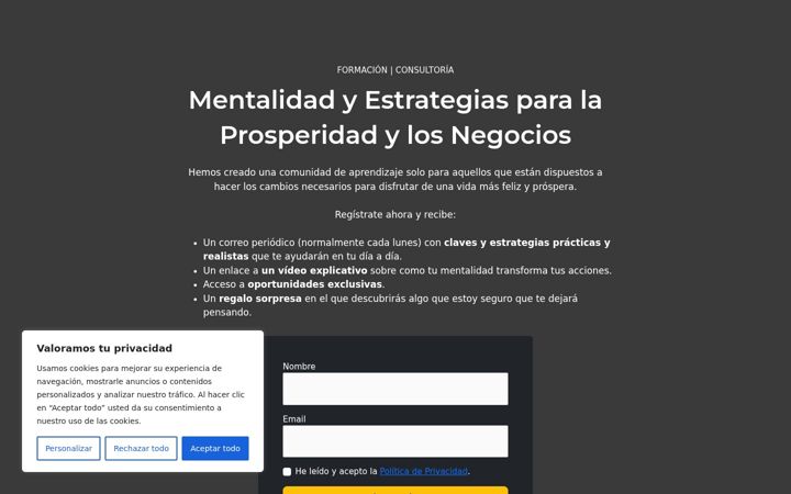 Screenshot of davidparodi.com