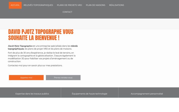 Zrzut ekranu davidplanservice.fr