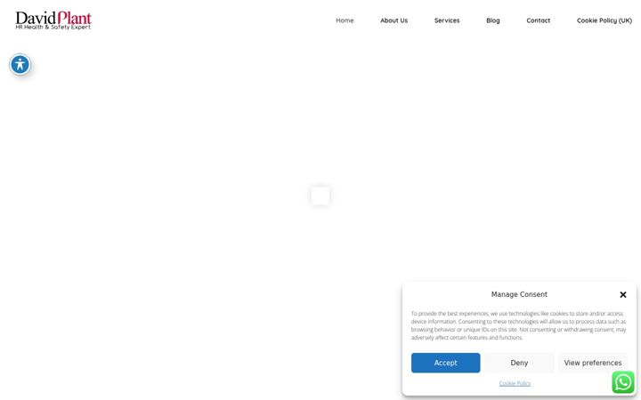 Screenshot of davidplant.co.uk