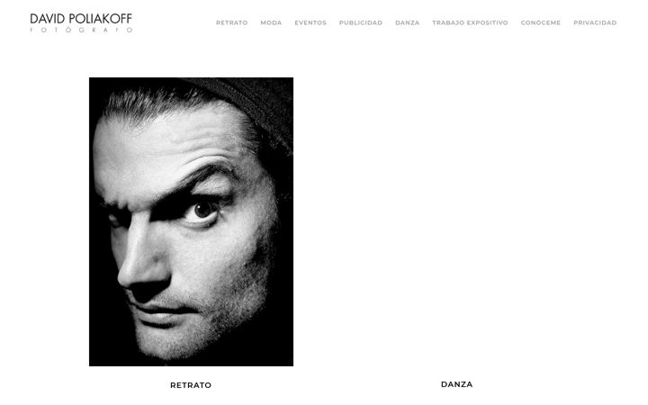 Screenshot of davidpoliakoff.com