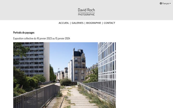 Screenshot of davidroch.photography