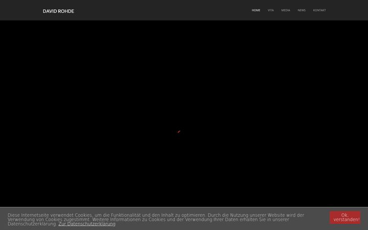 Screenshot of davidrohde.de