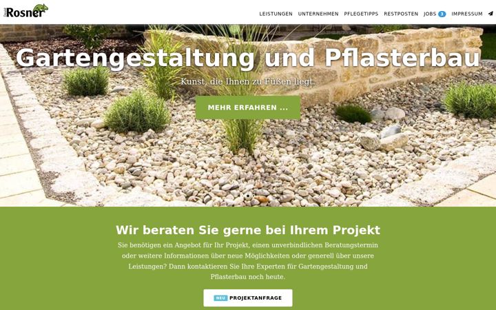 Screenshot of davidrosner.de