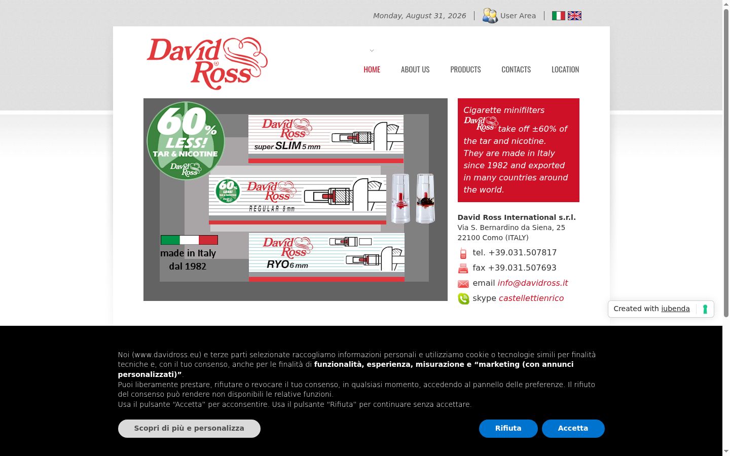 Screenshot van de toestemmingsbanner zoals getoond vóór enige interactie