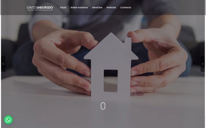 Screenshot of davidsaborido.com