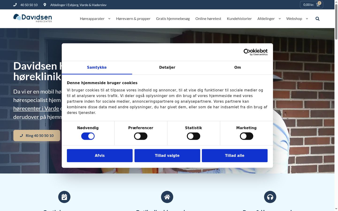 Sutikimo reklamjuostės, rodytos prieš bet kokią sąveiką, ekrano kopija