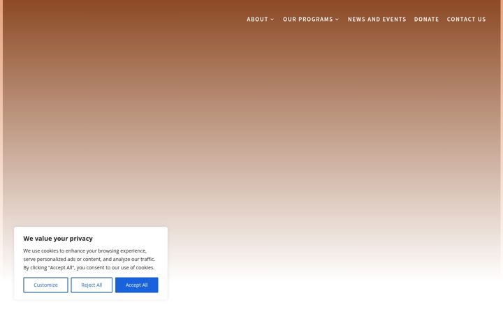 Screenshot of davidsharpfoundation.org