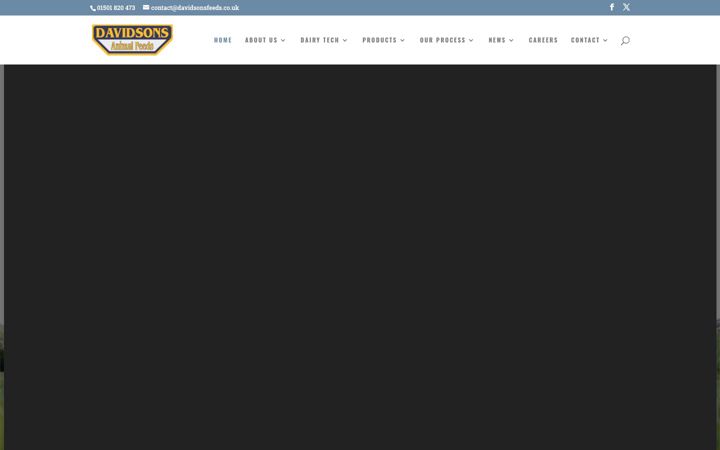 Screenshot van davidsonsfeeds.co.uk