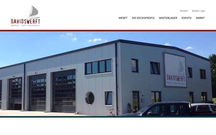 Screenshot of davidswerft.de
