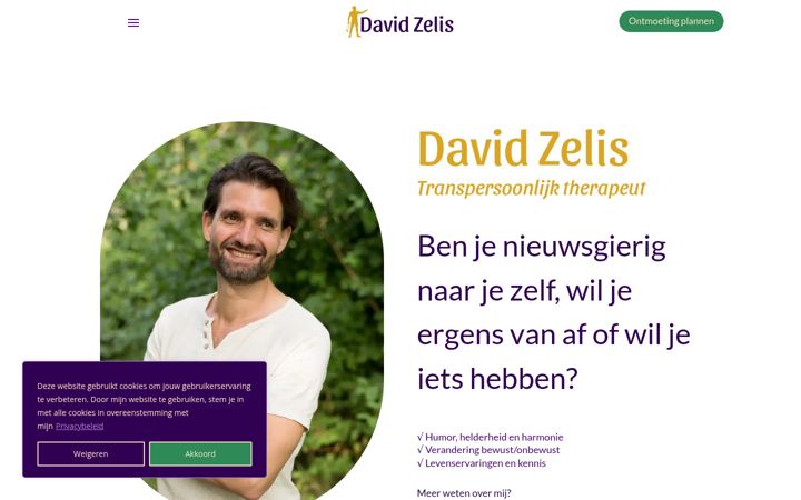 Screenshot of davidzelis.com