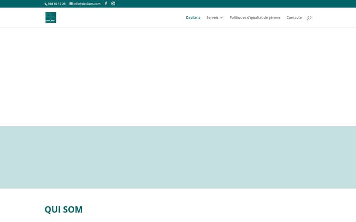 Captura de pantalla de davilans.net