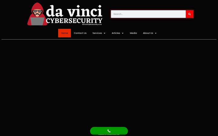 Ekrānuzņēmums no davinciforensics.co.za
