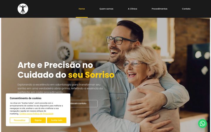 Képernyőkép: davinciodontologia.com.br