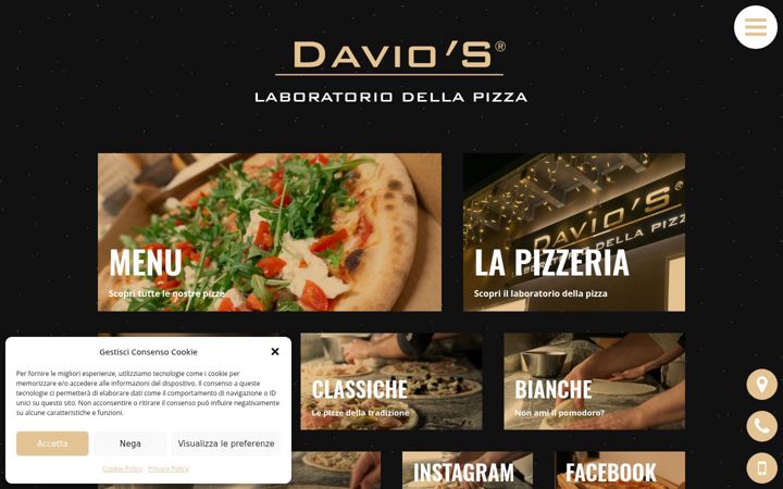 Screenshot of davios.it