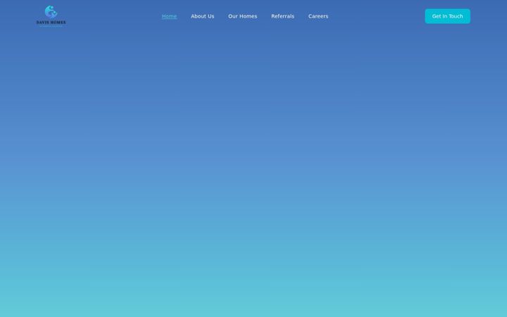 Screenshot of davishomes.co.uk