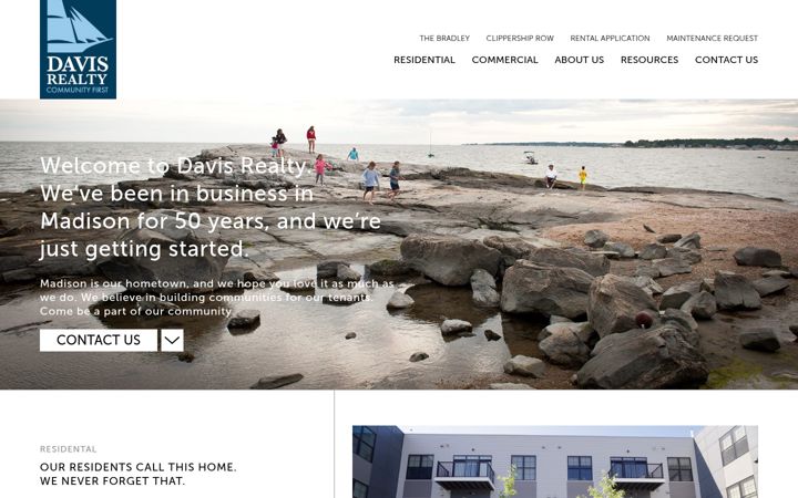 Screenshot of davisrealtyllc.com