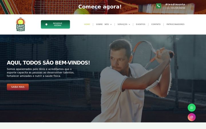 Képernyőkép: davistennismorumbi.com.br