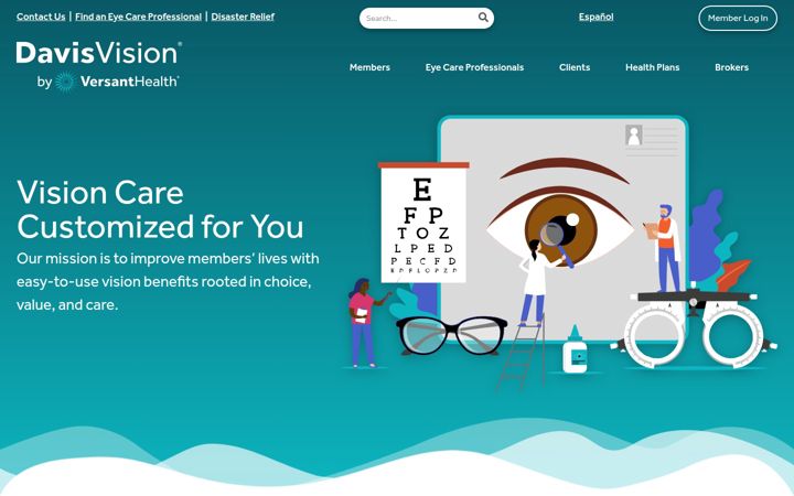 Képernyőkép: davisvision.com