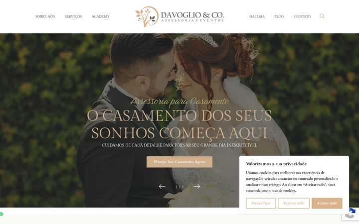 Képernyőkép: davoglioeventos.com.br