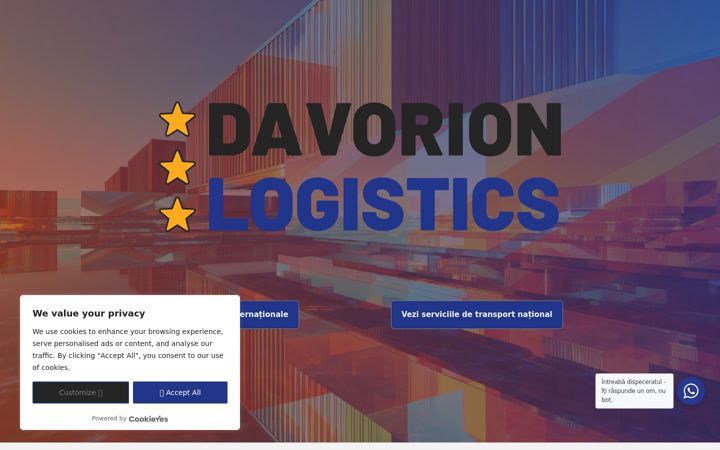 Ekrānuzņēmums no davorion.ro