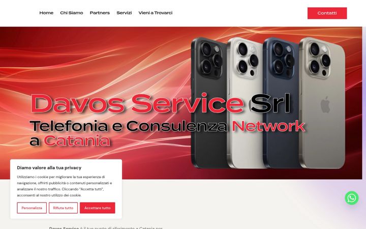 Screenshot of davoservice.it