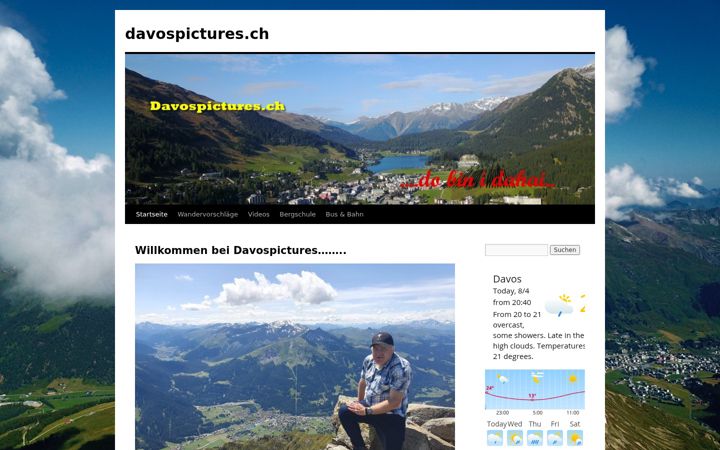 Screenshot of davospictures.ch