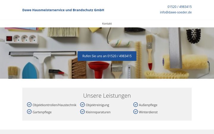 Screenshot of dawe-soeder.de