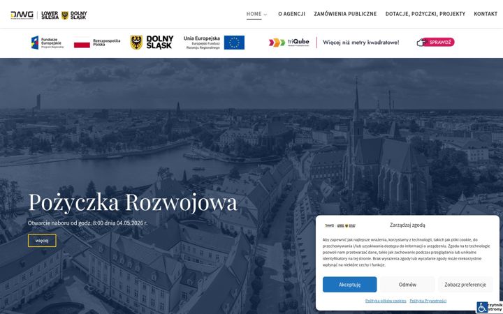 Screenshot of dawg.pl