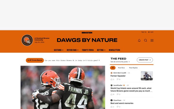 Screenshot of dawgsbynature.com