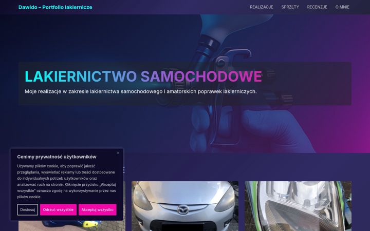 Screenshot of dawido.pl