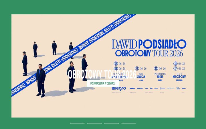 Screenshot of dawidpodsiadlo.pl
