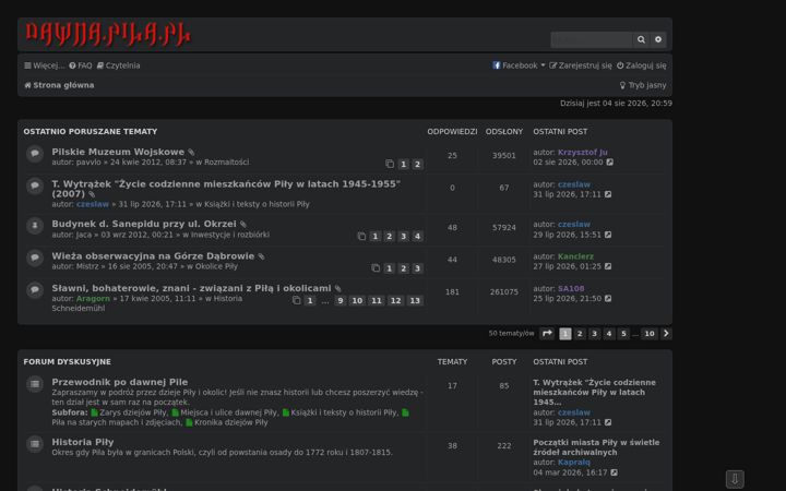 Screenshot του dawna.pila.pl