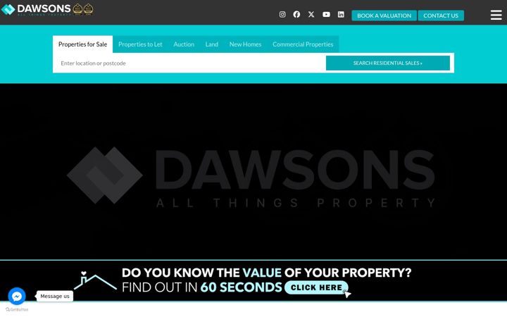 Ekrano kopija dawsonsproperty.co.uk