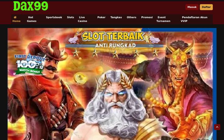 Screenshot van dax99.net