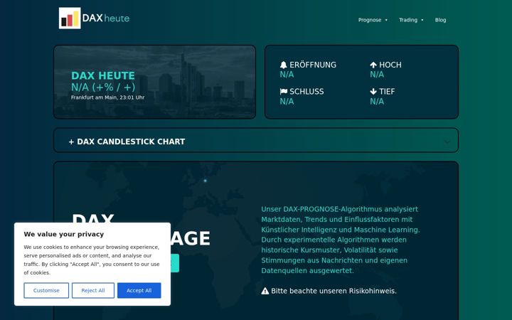 Screenshot of daxheute.de