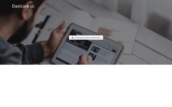 Ekrānuzņēmums no daxicare.co.za