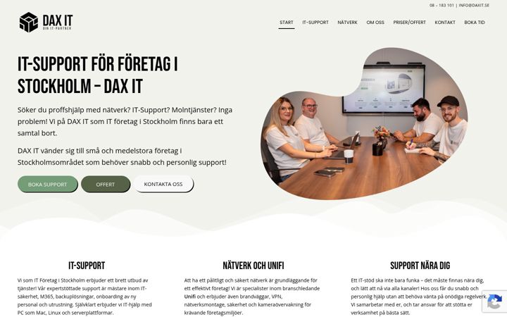 Screenshot di daxit.se