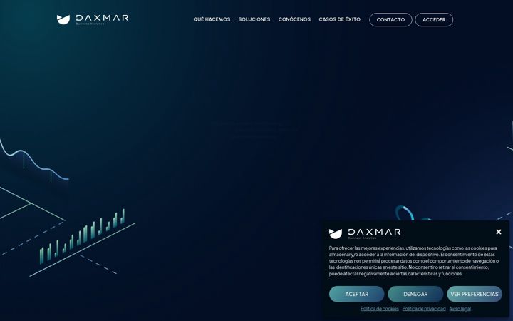 Screenshot of daxmarcompany.com