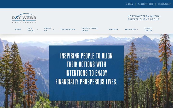 Screenshot of day-webb.com
