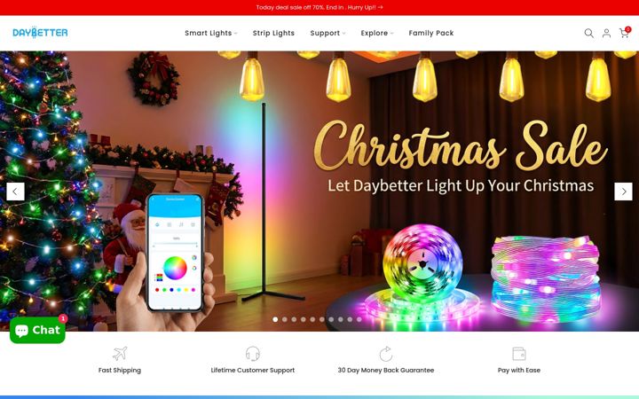 Screenshot di daybetter.com