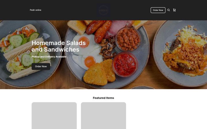 Screenshot of daybrook-deli.co.uk